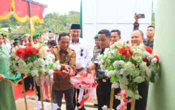 Danrem 091/ASN Resmikan Koramil Marangkayu