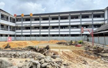 Lapangan SMPN 2 Bontang Direvitalisasi, Target Rampung Akhir 2025