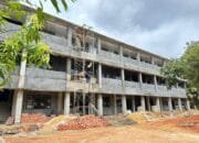 Pembangunan Gedung Baru SMPN 1 Bontang Kembali Dilanjutkan Setelah Sempat Terhenti