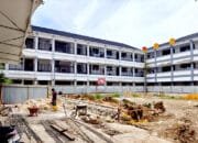 Disdikbud Bontang Bangun Lapangan Multifungsi di SMPN 2, Dukung Kegiatan Olahraga Siswa