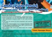 Inilah Kriteria Penilaian Lomba Video Pendek HUT ke-23 RSUD Taman Husada Bontang