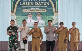 Camat Muara Ancalong Apresiasi Komitmen Pemkab Kutim Bangun Akses Jalan Antar Desa