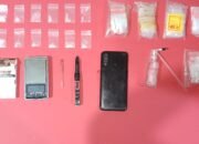 Penggerebekan di Bontang Utara, 12 Paket Sabu dan Alat Transaksi Disita Polisi