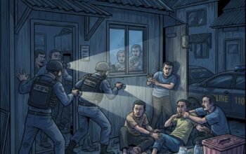 Digeruduk Dini Hari, Tiga Pria Diduga Terlibat Sabu Diamankan Polisi