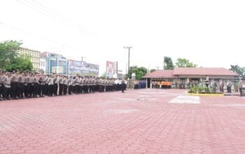 Apel Siaga Digelar, Polres Bontang Tingkatkan Patroli Ramadhan dan Siapkan Pos Pengamanan Jelang Lebaran