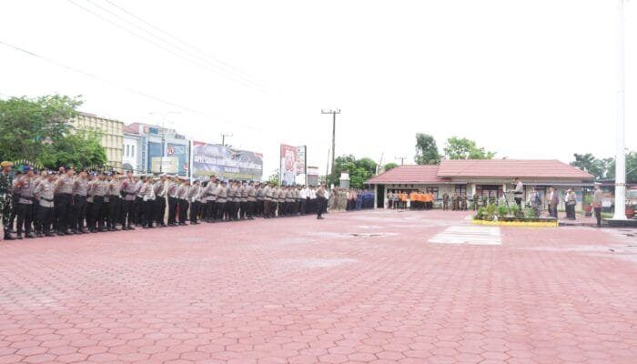 Apel Siaga Digelar, Polres Bontang Tingkatkan Patroli Ramadhan dan Siapkan Pos Pengamanan Jelang Lebaran