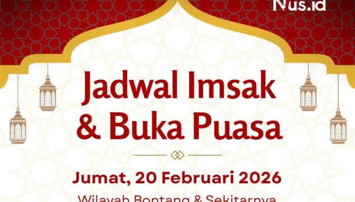 Magrib Hari Ini di Bontang 20 Februari 2026 Pukul 18.30 WITA