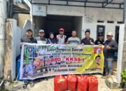 Banjir Bontang, KKSS Bagikan Bantuan Makanan