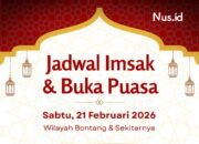 Waktu Berbuka Puasa Hari Ini di Bontang 21 Februari 2026 Pukul 18.30 WITA