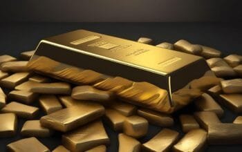 Harga Emas Global Kembali Tersungkur