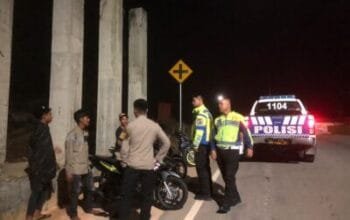 Ganggu Ketertiban Warga, Satlantas Polres Bontang Intensifkan Penindakan Knalpot Tidak Standar