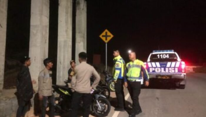 Ganggu Ketertiban Warga, Satlantas Polres Bontang Intensifkan Penindakan Knalpot Tidak Standar