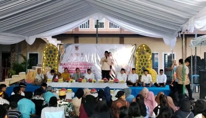 Pererat Silaturahmi Ramadan, Kapolres Bontang Buka Puasa Bersama Pemuda Pancasila