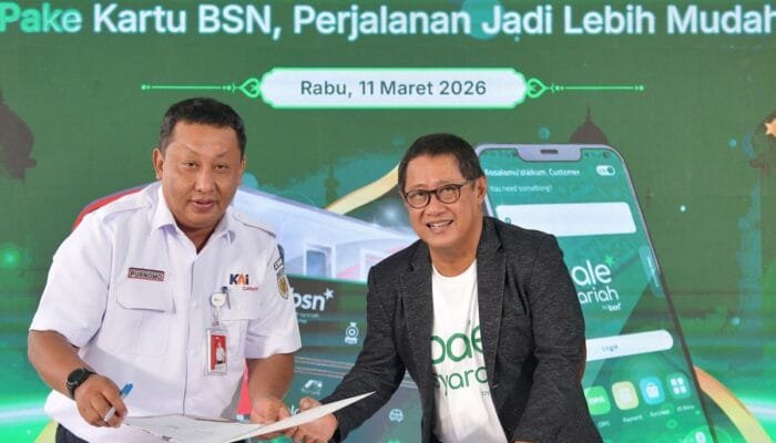 Gandeng KCI, BSN Perluas Layanan Syariah ke Transportasi Publik
