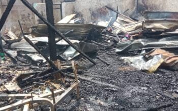 4 Bangunan Hangus, Lebih 10 KK Terdampak Kebakaran Berbas Tengah