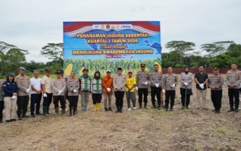 Penanaman Jagung di Bontang Digelar Serentak