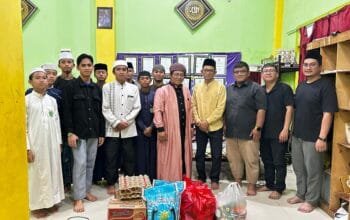 Berbagi di Bulan Ramadan, PWI Bontang Serahkan Sembako ke Panti Asuhan Nurul Ichsan