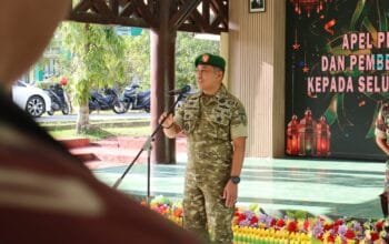 Cuti Lebaran, Dandim Bontang Tekankan Disiplin dan Keamanan