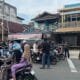 PAC Pemuda Pancasila Bontang Selatan menggalang dana untuk korban kebakaran di Berbas Tengah, Senin (23/3/2026). (Foto: Zuajie/NIUS.id)