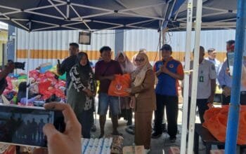 Tinjau Posko Kebakaran, Walikota Bontang Siapkan Hunian Sementara