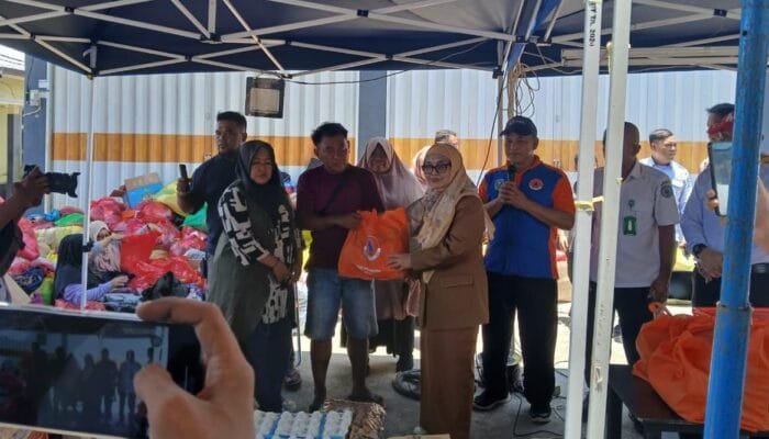 Tinjau Posko Kebakaran, Walikota Bontang Siapkan Hunian Sementara