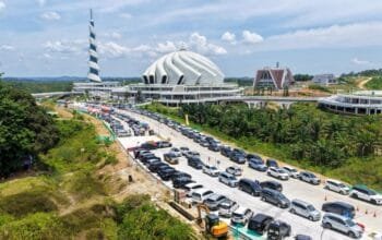IKN Diserbu Pengunjung, Lebih dari 350 Ribu Orang Datang Selama Libur