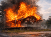 Kronologi Kebakaran Guntung: Diduga Anak Bermain Api