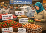 Update Harga Pangan Bontang 9 Maret 2026, Beras Stabil di Rp15.400 per Kg