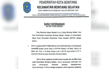 BERITA KEHILANGAN: Sertifikat Tanah Milik H. M Tahir Dolo ke Hj. Heriyanti Junaid, SE