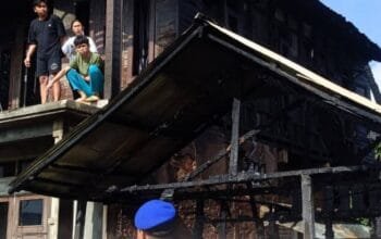 Diduga Korsleting, Rumah Warga Loa Ipuh Hangus Dilalap Api