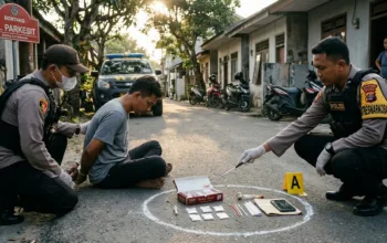 Buang Kotak Rokok, Pria di Bontang Justru Terungkap Simpan Sabu