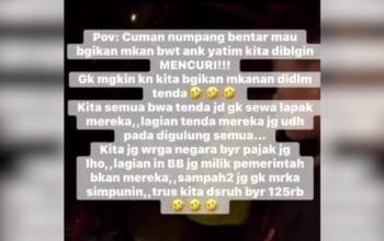 Viral! Warga Diusir di Pantai Beras Basah, Diduga Tak Sewa Tenda