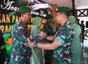 Dari Perwira hingga Bintara, 13 Anggota Kodim Bontang Naik Pangkat