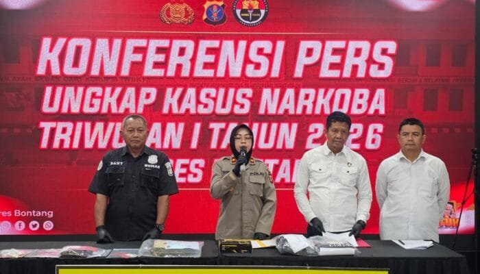 Dalam Tiga Bulan, Polres Bontang Ungkap 17 Kasus Narkoba