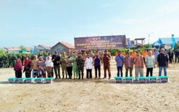 TNI dan Warga Bersatu, TMMD Bangun dengan Semangat Gotong Royong