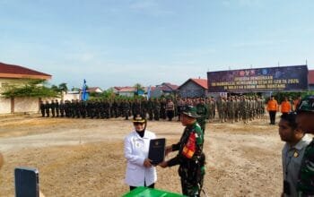 Jalan Baru Dikebut, TMMD Fokus Buka Akses di Pinggiran Bontang
