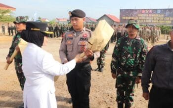 Tak Hanya Bangun, TMMD Hidupkan Semangat Lewat Turnamen