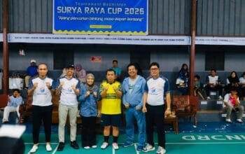 Dari Pemula hingga Eksekutif, Surya Raya Cup I 2026 Meriah di GOR Amariq