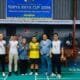 Pembukaan Kejuaraan bulutangkis bertajuk Turnamen Badminton Surya Raya Cup I 2026 . Foto/Istimewa