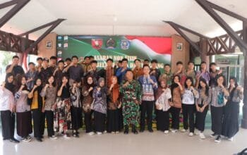 Tak Hanya Bangun Fisik, TMMD 128 Bontang Perkuat Karakter Pemuda