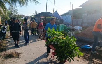 Jaga Lingkungan Tetap Aman, Kelurahan Loktuan Perkuat Sinergi Lewat Kerja Bakti dan Patroli