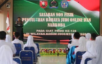 Cegah Generasi Muda Terjerumus, TNI-Polri Beri Edukasi ke Pelajar