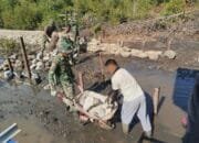 TMMD 128 Bontang Kebut Pembuatan Jalan, Akses Warga Segera Terbuka