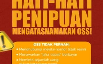 Marak Penipuan Berkedok OSS, DPMPTSP Bontang Minta Masyarakat Lebih Hati-hati