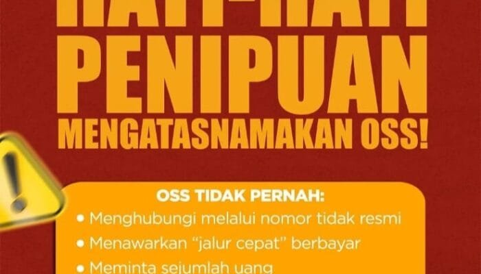 Marak Penipuan Berkedok OSS, DPMPTSP Bontang Minta Masyarakat Lebih Hati-hati