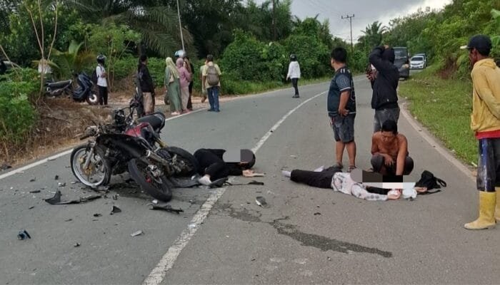 Tabrakan Maut di Muara Badak, Tiga Pengendara Tewas di Tempat