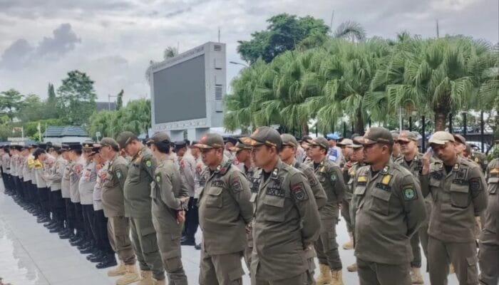 Antisipasi Aksi Massa, Pemprov Kaltim Perkuat Pagar hingga Simulasi Pengamanan
