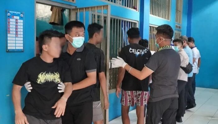 Lapas Bontang Intensifkan Deteksi Dini, Razia Gabungan Digelar di Blok Hunian