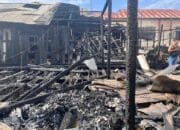 Api Mengamuk di Bengalon, Tiga Rumah Ludes dalam Dua Jam