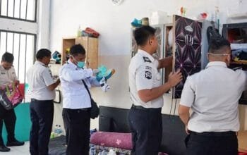 Lapas Bontang Perketat Pengawasan, Razia Barang Terlarang Digelar